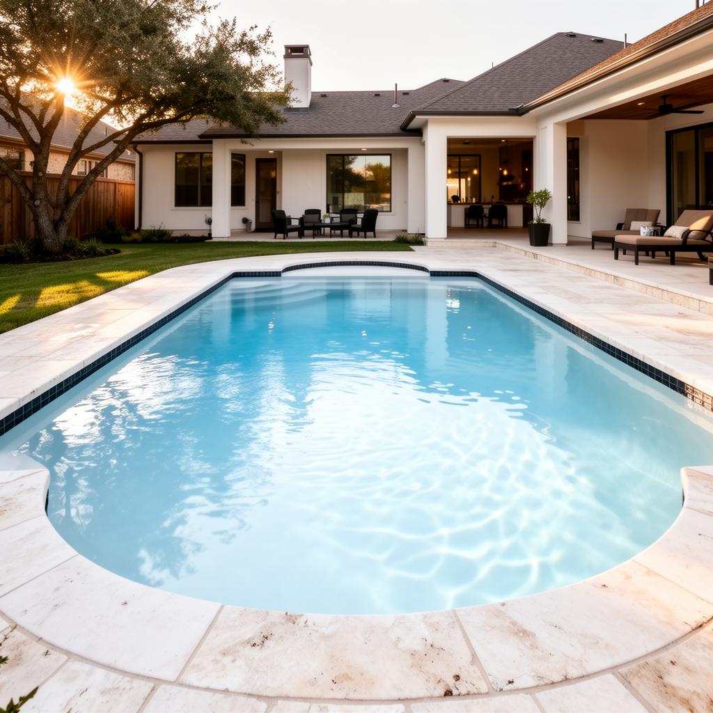 Garden Pool Replaster · Mont Belvieu